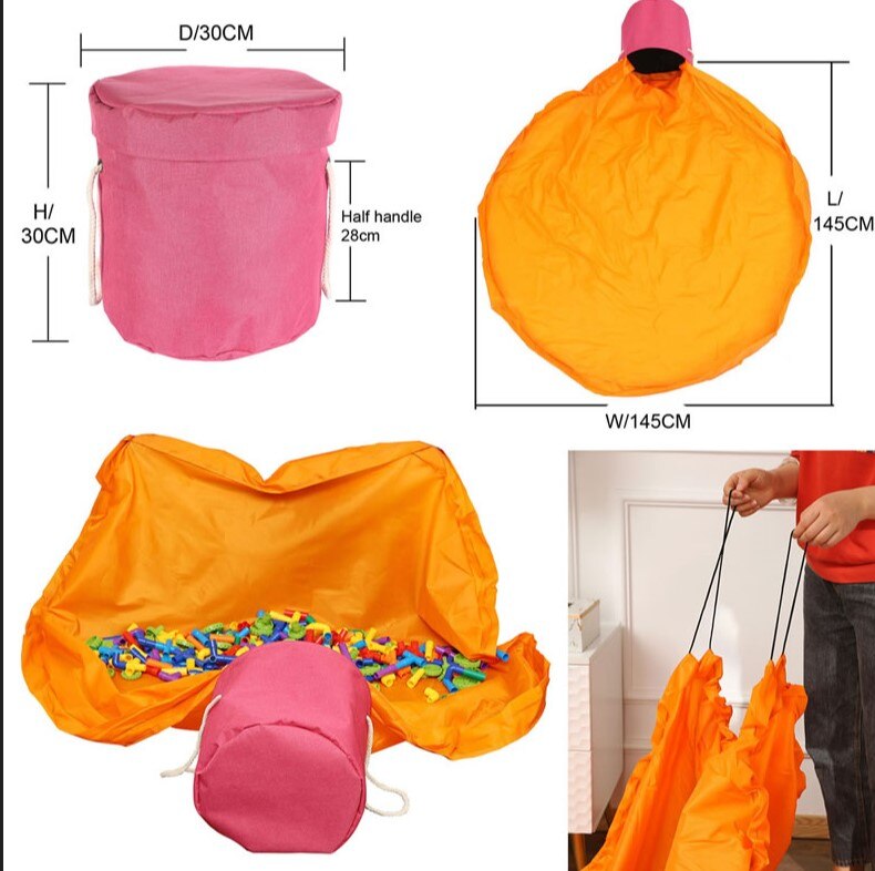 Lego Storage Bag Drawstring Storage